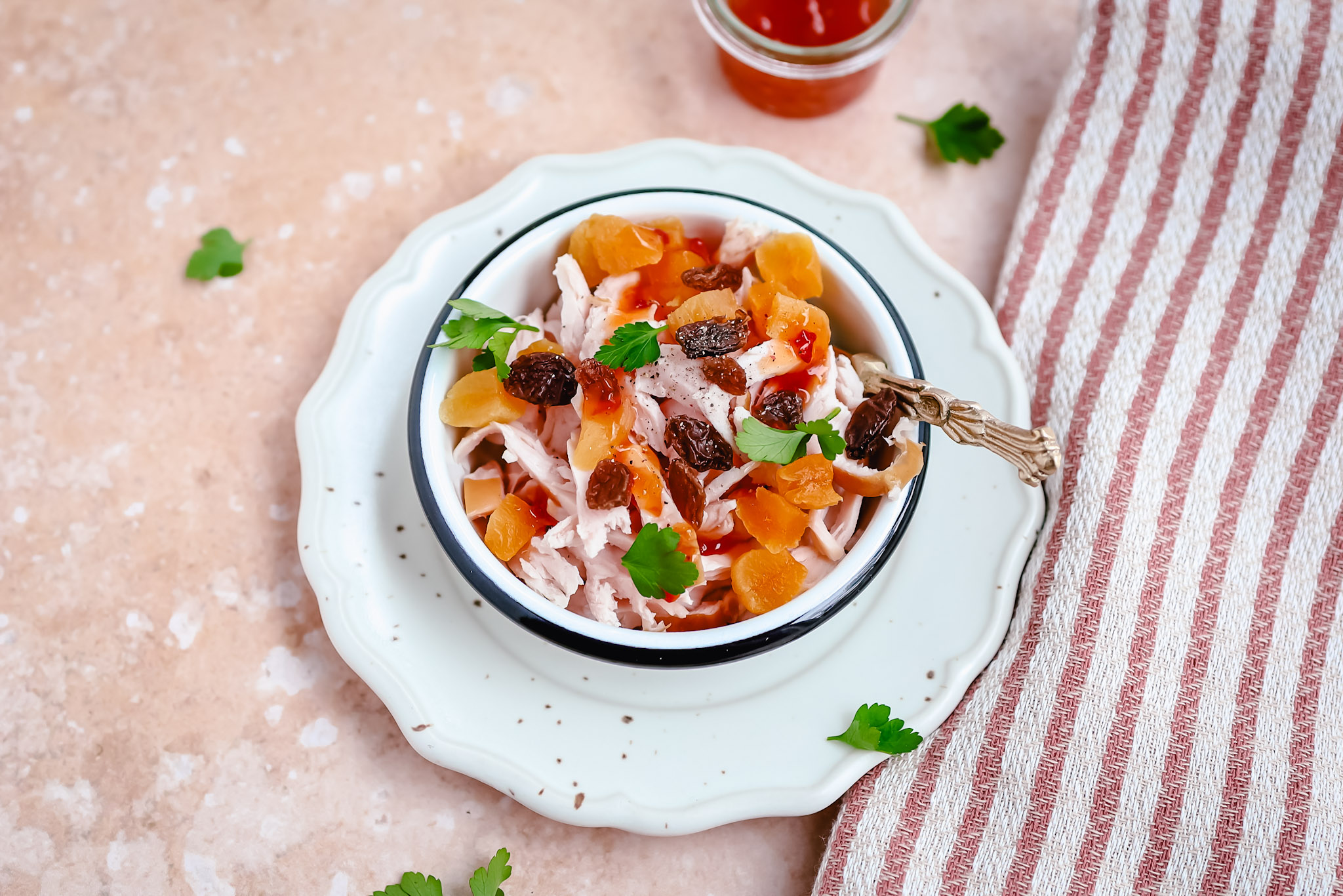 Pulled Chicken Snack | FitChef recept