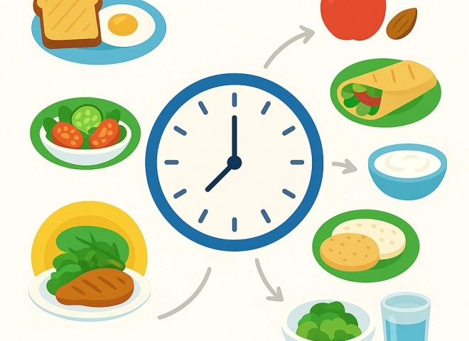 6 keer per dag eten fitchef