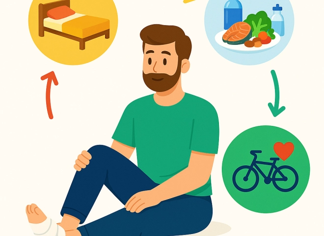 Sneller herstellen blessure