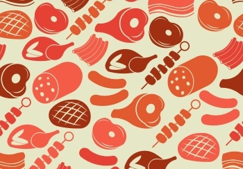 hoeveel vlees per dag