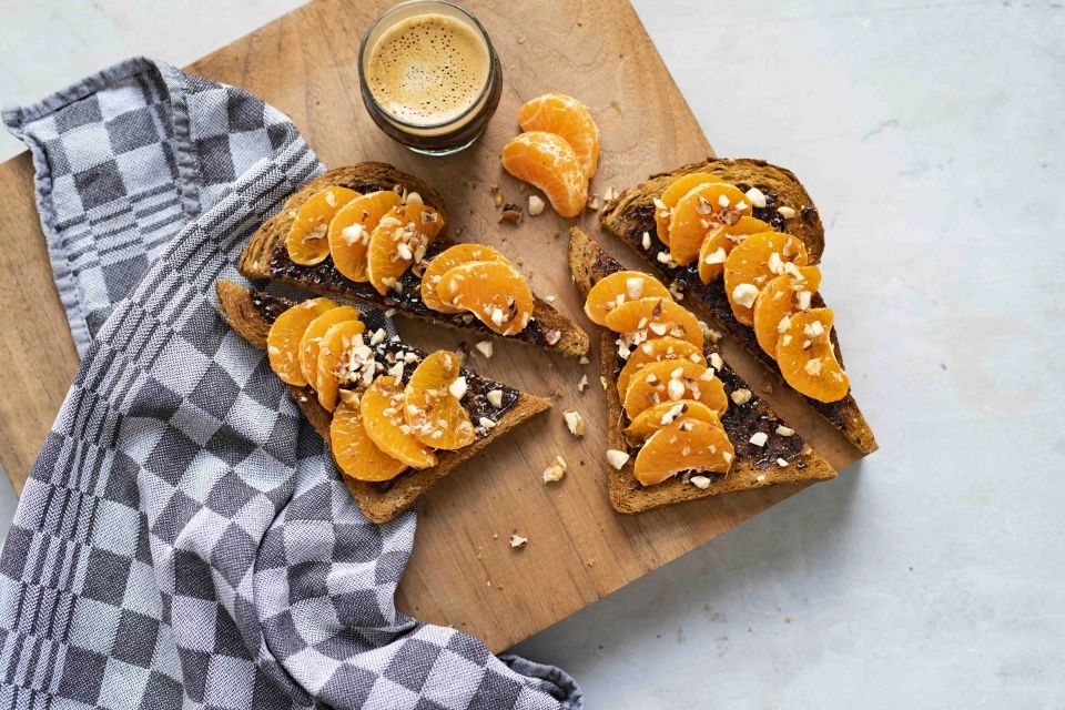 (Geroosterd) brood met mandarijn