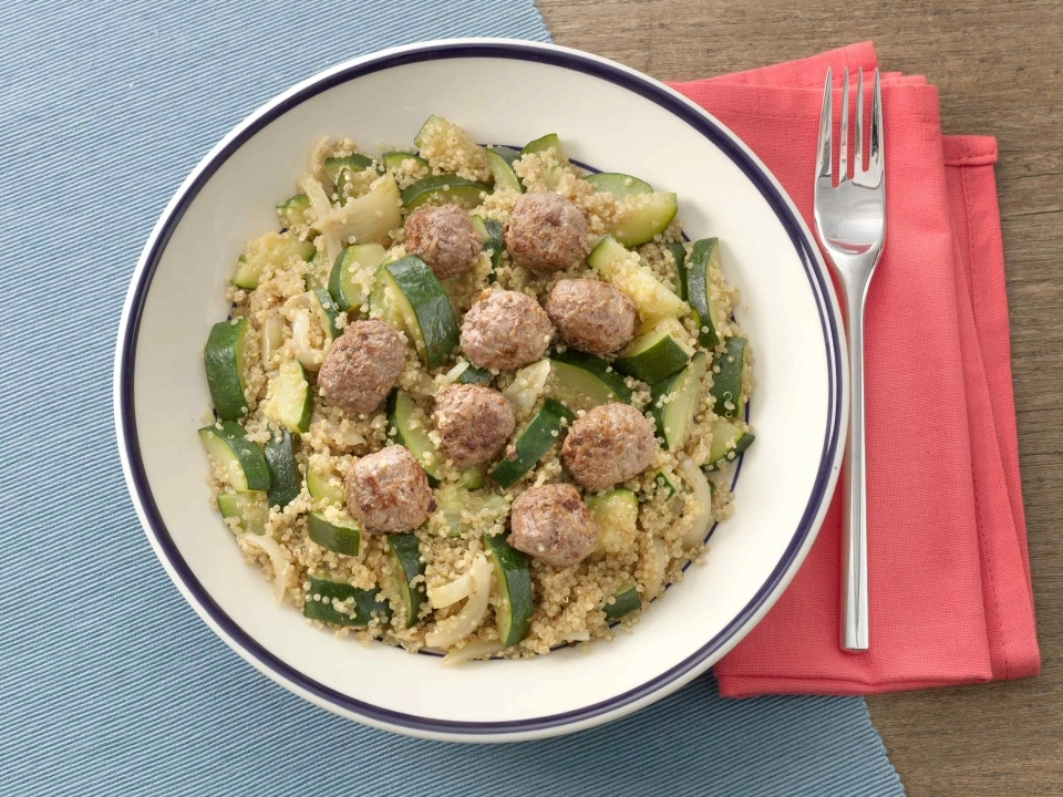Risotto van quinoa met tartaar