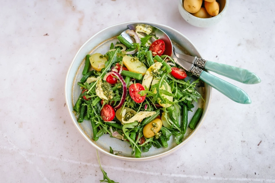 Italiaanse aardappel salade