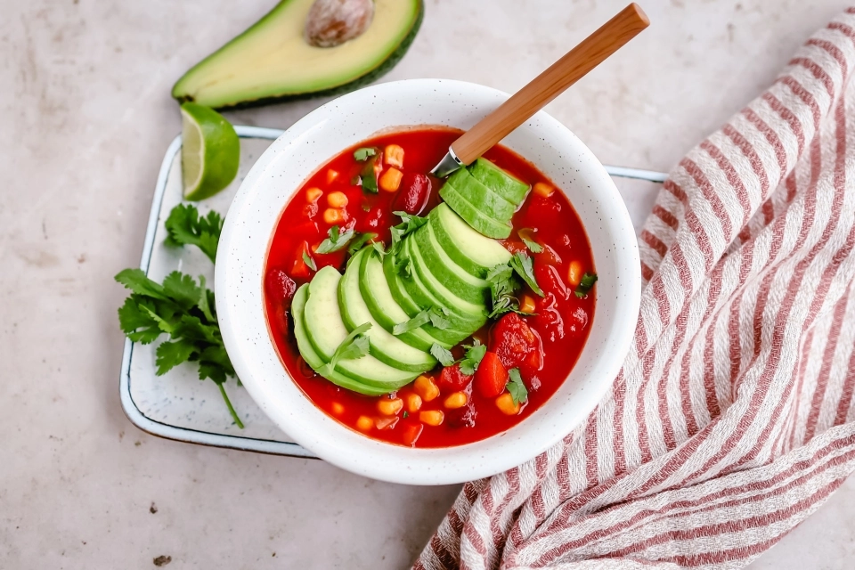 Mexicaanse tomatensoep