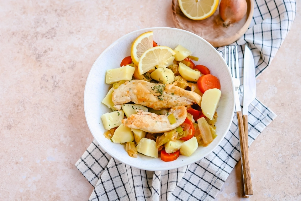 Makkelijke kip voor meer energie