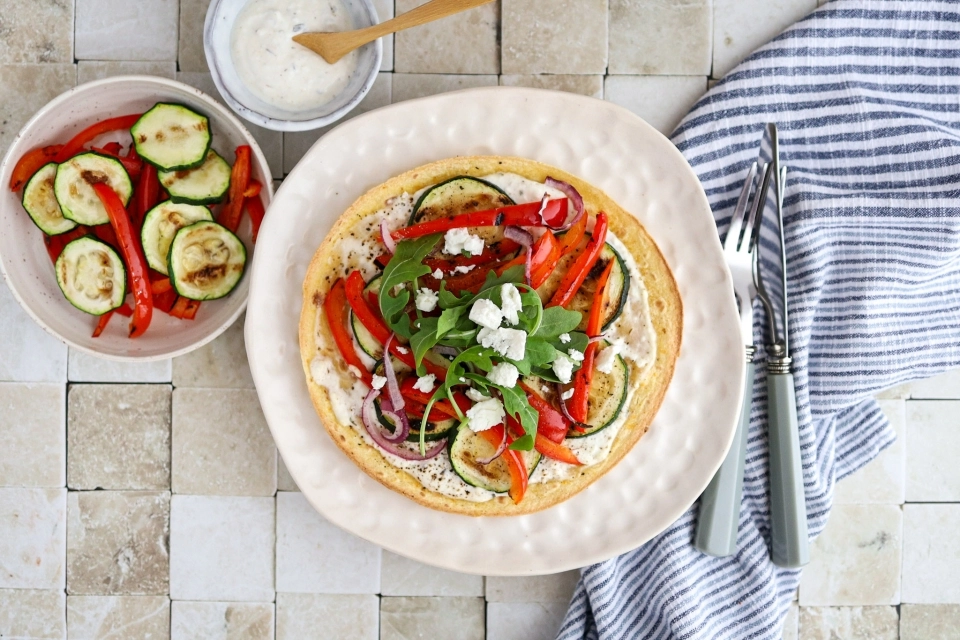 Griekse pizza